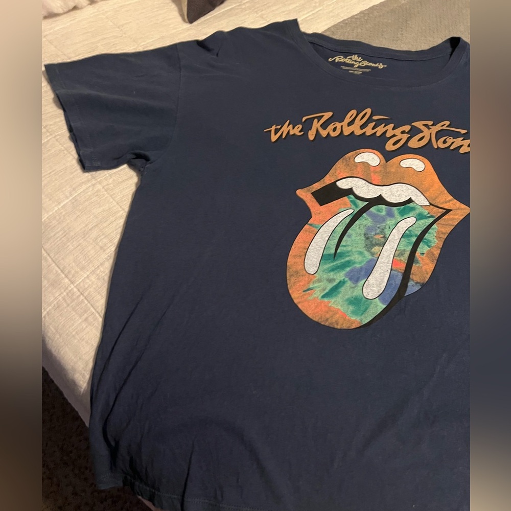 The Rolling Stones Navy tee - Picture 2 of 6